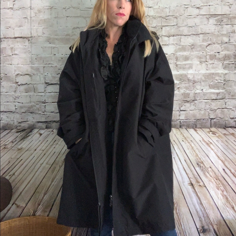 🆕‼️3X TRAVELSMITH Black Trench Coat 🆕